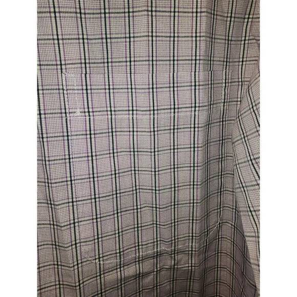 Stafford Travel Fitted Long Dress Shirt Men's 15 - Picture 4 of 4